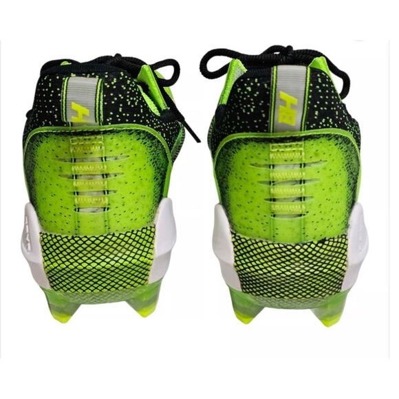 Under Armour Bryce Harper 6 Green Baseball Cleats Size Men's 10.5 3024315-300 - Picture 5 of 5